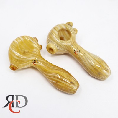 GLASS PIPE WOOD COLORED GP5569 1CT